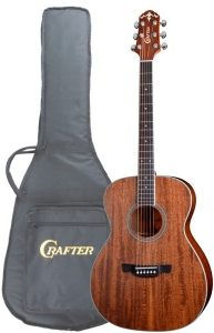 Акустическая гитара CRAFTER T-6MH/BR с чехлом